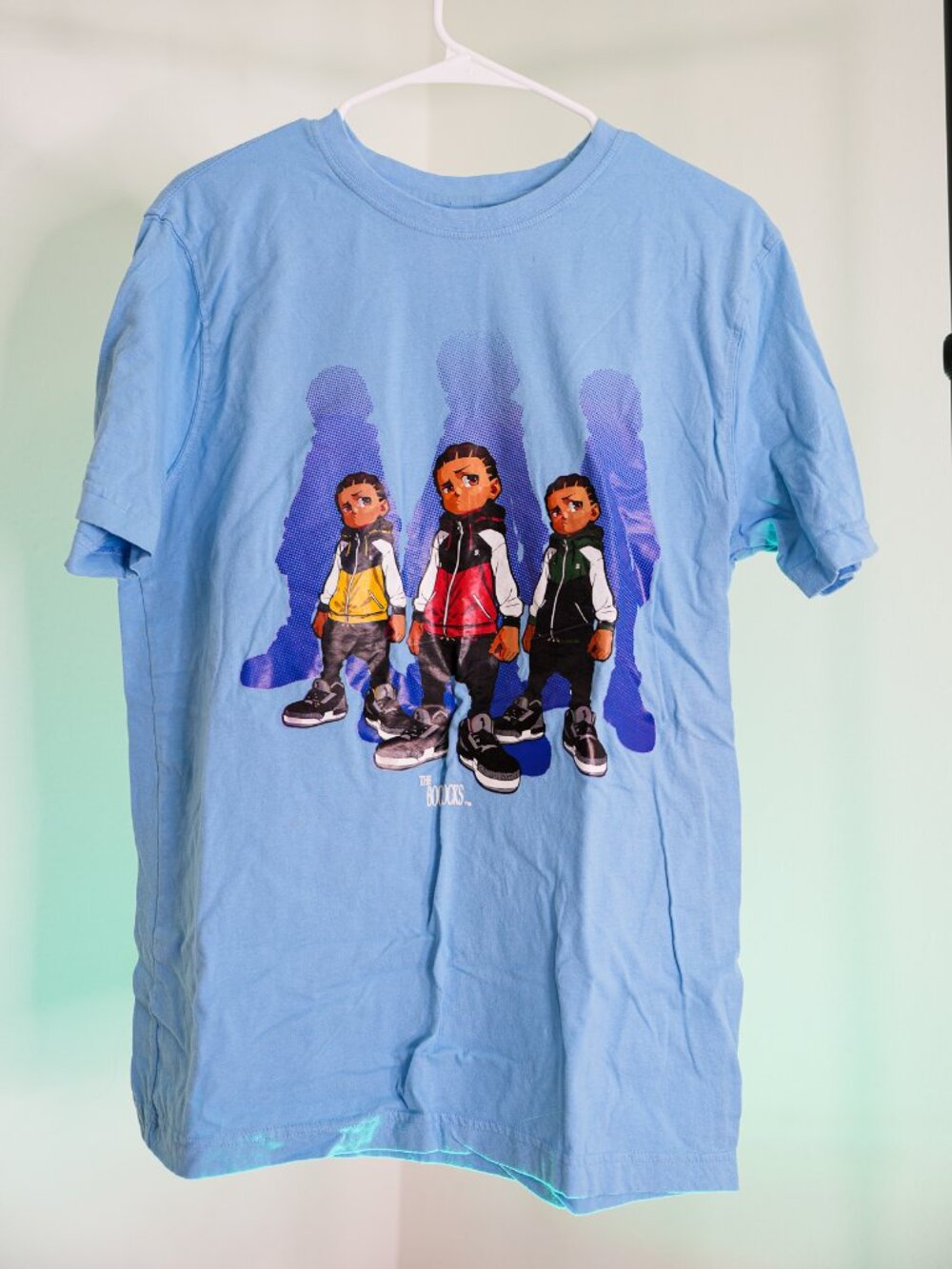 Boondocks Blue Graphic Tee-Shirt